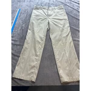 DOCKERS Men's Classic Fit Flat front cotton pants, sz‎ 34 x 30 khaki
